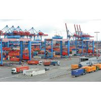 0490_0291 Lastkraftwagen Containerladung Altenwerder Terminal | 